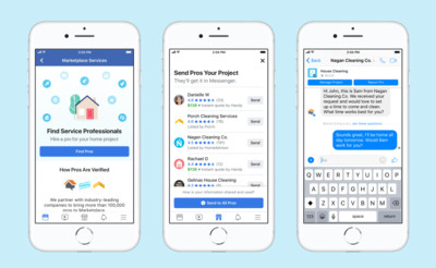 清潔工、園丁這裡找！臉書Marketplace推出居家服務