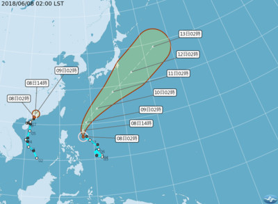 快訊／又多一颱！輕颱馬力斯接力生成　未來一周「雨掃全台」