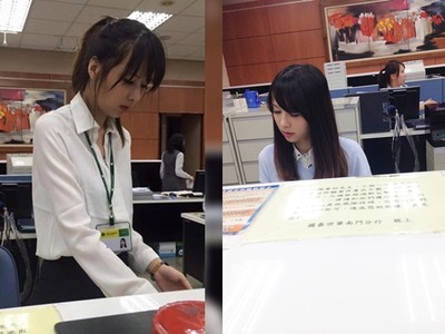 見「最正女行員」直接戀愛！分行地點曝光　網暴動：開戶喔喔喔