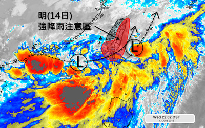 低壓雨彈「向南轉」衝過高屏　連5天豪雨！半個台灣可能無感