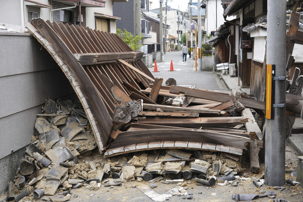 大阪大地震图片