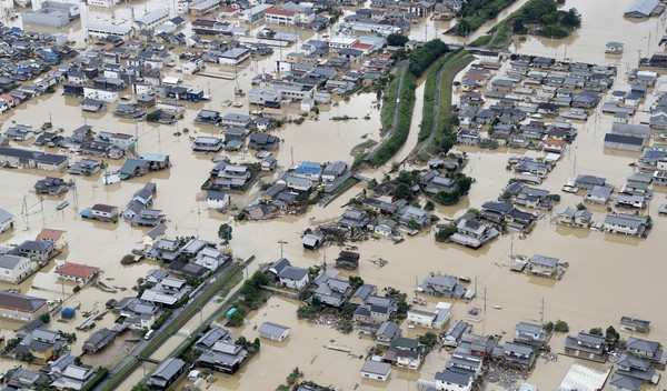 ▲▼ 西日本暴雨成災，93死58失蹤。（圖／路透）