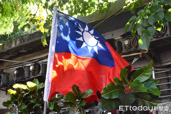 ▲中華民國國旗。（圖／記者李毓康攝）