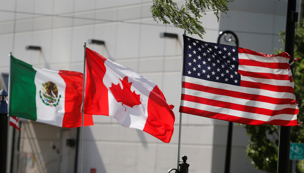 ▲▼ 美加墨,NAFTA,北美自由貿易協定。（圖／路透）