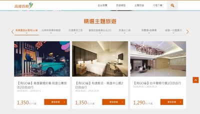 【廣編】搭高鐵玩南台灣有Go省　來回車票+住宿每人2990元起