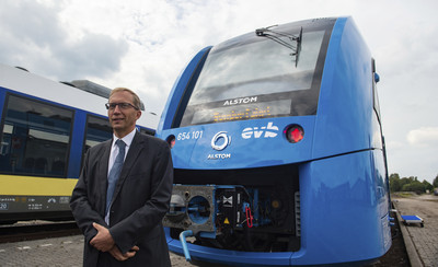 零排放！　第一列跨世代氫動力火車在德國起跑　