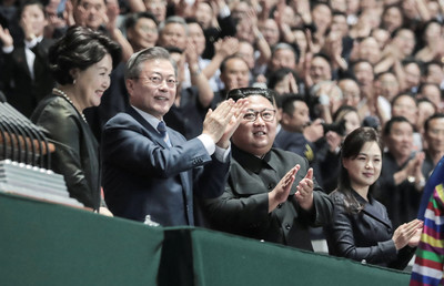 「韓民族共生5000年」！文在寅向北韓人民發表7分鐘演說　史上首次