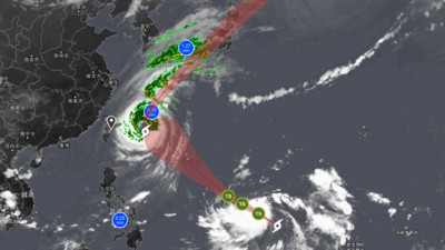 潭美穿日「危險半圓」襲東京！準康芮飆速5天近台　美預測：破壞性颱風