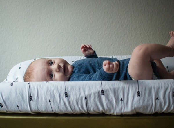 ▲新生兒尿布有血，怎麼辦？（圖／pixabay）