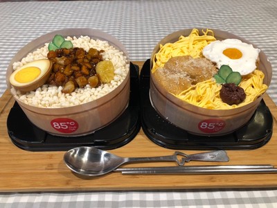 一個要價380元！85˚C竟開賣「滷肉飯便當」　一吃驚覺原來是甜點