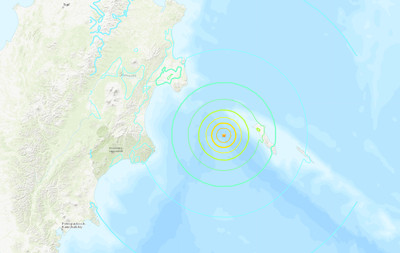 快訊／堪察加半島外海凌晨規模7.4強震　發佈海嘯警報