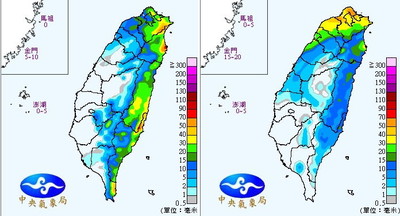 全台有雨「北北基連下7天」　準冷氣團周三到中部以北探14度