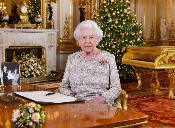 ▲▼伊莉莎白女王發表年度耶誕演說。（圖／翻攝自Facebook／The Royal Family）
