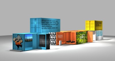 段行建響應空污影展　群創秀拼接電視牆