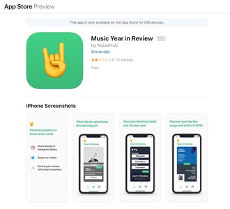 想知道今年用Apple Music聽了什麼歌　這款app能幫你