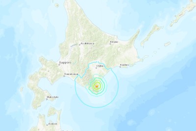 北海道十勝地方地震規模5.4　震源深度50KM！網嚇瘋：又晃又冷
