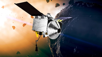 NASA歐西里斯號進入貝努小行星軌道　史上被人造太空船環繞的最小物體出爐