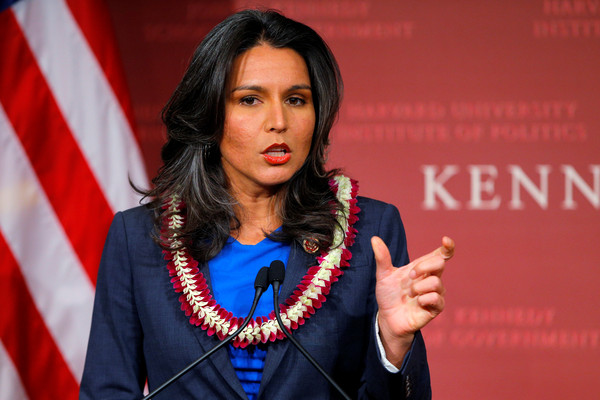 ▲▼夏威夷州民主黨籍聯邦眾議員加巴德（Tulsi Gabbard）將參與2020美國總統選舉。（圖／路透）