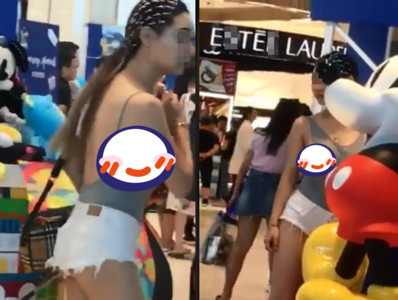熱褲妹「運球」逛街！大U型露背+東半邊超激辣翻　網敲碗暴動：跪求正面