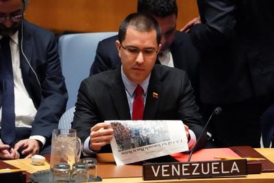 影／歐盟要求8天內重新選舉　委內瑞拉外長：你哪來的權力？