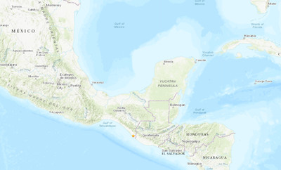 快訊／墨西哥南部沿海「規模6.5地震」！　近瓜地馬拉邊境