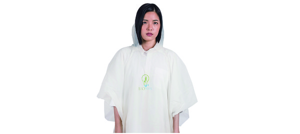 ▲AVANI Eco用玉米、大豆和葵花籽製成的雨衣。（圖／翻攝自AVANI Eco官方網站）
