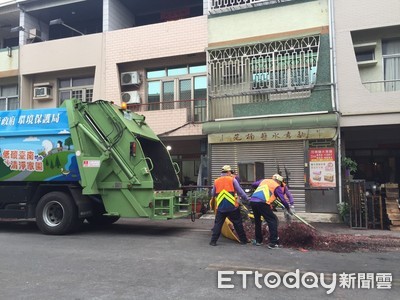 鹽水烽炮慶元宵 環保局動員迅速恢復市容