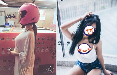 買鹹酥雞！他一抬頭盯菜單…視線全歪「貢丸好飽滿」嗨傻　神人開門更誇張
