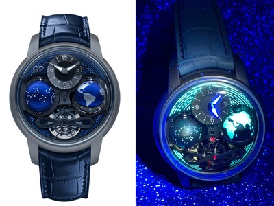 SIHH 2019／芝柏表收進「宇宙」　當夜光一照⋯浩翰美景奇幻降臨