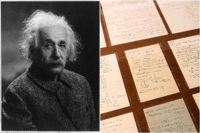 愛因斯坦神秘附錄手稿　統一場論「失落一頁」找到了！