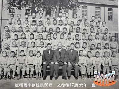 郭台銘PO小學「蘿蔔頭」照　六年一班79人「猜猜哪個是我？」