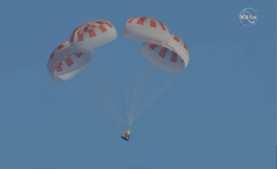 回來了！SpaceX可載人「龍飛船2號」降落佛州海岸 　歐巴馬：恭喜成真