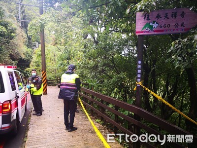 土城桐花公園驚見男樹林上吊　肢體末梢顯屍斑