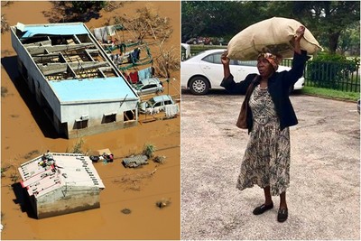 71歲阿嬤扛物資「徒步16公里」捐災民　暖心富豪送她一棟新房子