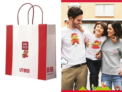 購買就送超可愛限量紙袋！UNIQLO x《超級瑪利歐》系列全台開賣