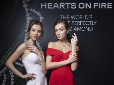 HEARTS ON FIRE年度高級訂製珠寶展　4月起全台專門店巡迴