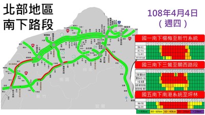 清明連假首日車潮陸續湧現　國道6大地雷路段行車時間最慘增5倍