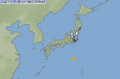 快訊／日本鳥島外海驚傳5.9地震！無海嘯疑慮