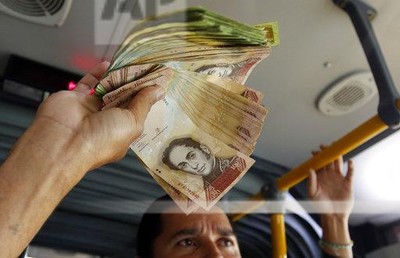 委內瑞拉成為世界最慘經濟體　通貨膨脹率達百分之800萬