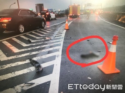 右手斷臂掉路上!獨子失控自撞護欄濺血慘死 母崩潰哭斷腸