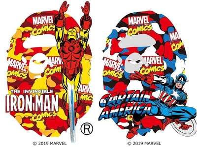 BAPE x Marvel推《復仇者4》聯名!6個經典英雄搶先曝光 鋼鐵人猿頭帥爆