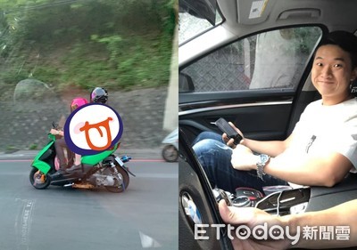 窗外機車載「美背長腿妹」！他反觀副駕狂嘆買錯車　網笑爆：這微笑100分