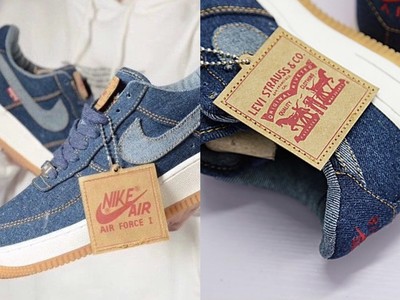 穿這雙才夠潮！Levi's X Nike釋出AF1牛仔配色　最強跨界聯名秋季開搶