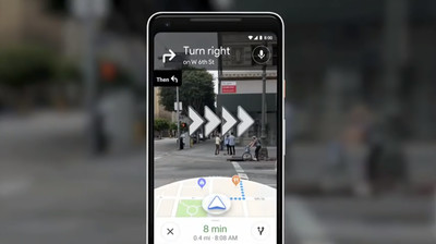 Google Map推「AR路標」救路癡　全球3D街景直接導航