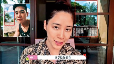 歐陽妮妮爆熱戀大7歲綠帽男星！　甜蜜同住「1晚上萬」五星飯店…豪華房內照露餡