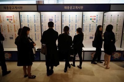 調查：南韓人就業10年內　平均跳槽4次