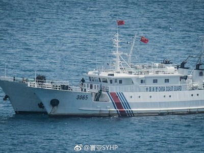 中國阻止馬來西亞在南海採油　派出2海警船赴南康暗沙
