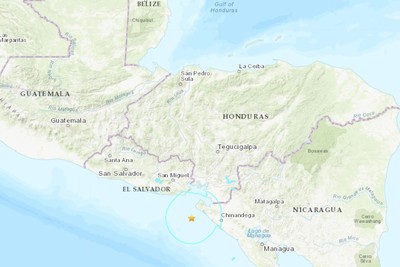 中美洲外海5.8地震　薩爾瓦多、尼加拉瓜建築物「強勁搖5秒」