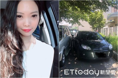 挑戰5cm「狹巷極限停車」！高雄妹子神操作秀一波　看戲老司機崩潰：這不可能