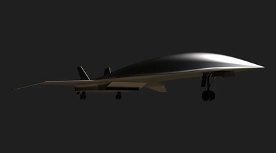 台灣飛紐約「只要3小時」！美新創公司Hermeus研發超音速飛機　外觀出爐